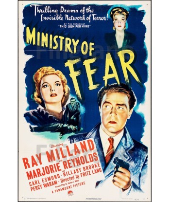 FILM MINISTRY of FEAR Rfhz-POSTER/REPRODUCTION d1 AFFICHE VINTAGE pas cher 