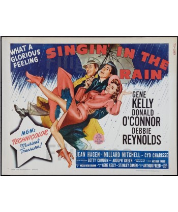 FILM SINGIN' in the RAIN Ribu-POSTER/REPRODUCTION d1 AFFICHE VINTAGE Livraison rapide