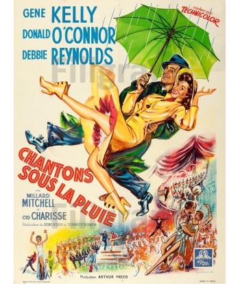 FILM SINGIN' in the RAIN Rlrq-POSTER/REPRODUCTION d1 AFFICHE VINTAGE pas cheres