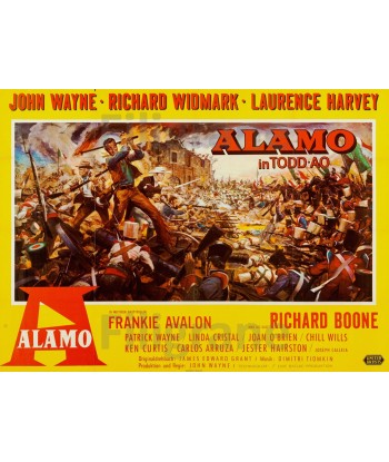 FILM The ALAMO Rmcq-POSTER/REPRODUCTION d1 AFFICHE VINTAGE france