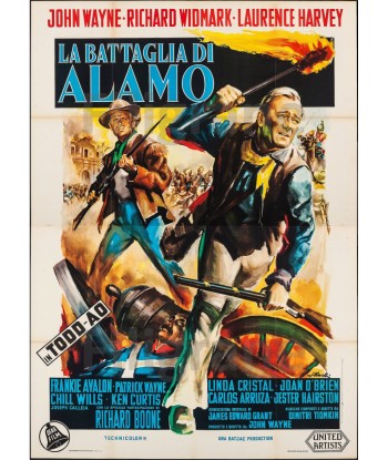 FILM The ALAMO Rpkk-POSTER/REPRODUCTION d1 AFFICHE VINTAGE l'achat 