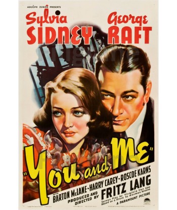 FILM YOU and ME Rguq-POSTER/REPRODUCTION d1 AFFICHE VINTAGE votre restaurant rapide dans 