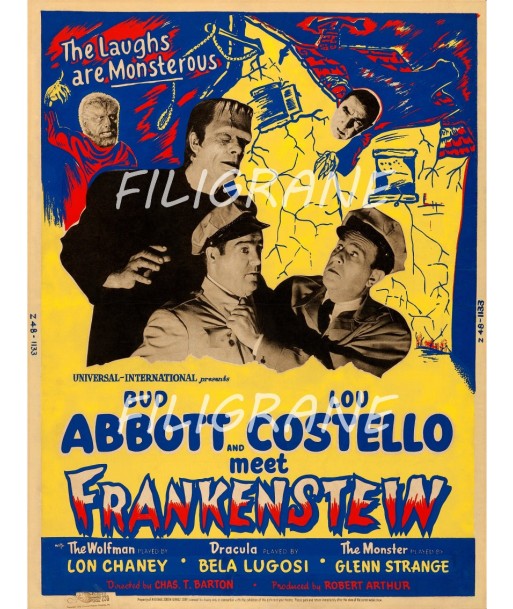 FRANKENSTEIN FILM Rpnw-POSTER/REPRODUCTION d1 AFFICHE VINTAGE Comparez et commandez 