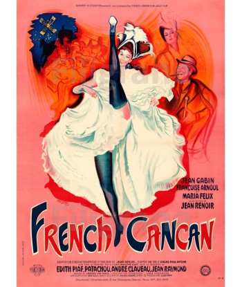 FRENCH CANCAN FILM Rhde-POSTER/REPRODUCTION d1 AFFICHE VINTAGE outlet