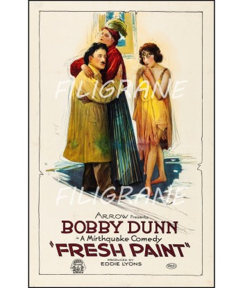 FRESH PAINT FILM Rukg-POSTER/REPRODUCTION d1 AFFICHE VINTAGE 50% de réduction en Octobre 2024