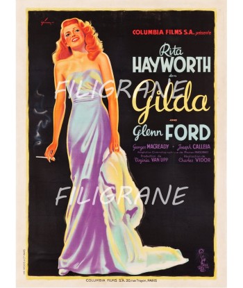 GILDA FILM  Rdke-POSTER/REPRODUCTION d1 AFFICHE VINTAGE Economisez 