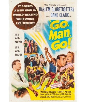 GO MAN GO  FILM Rmqr-POSTER/REPRODUCTION d1 AFFICHE VINTAGE store