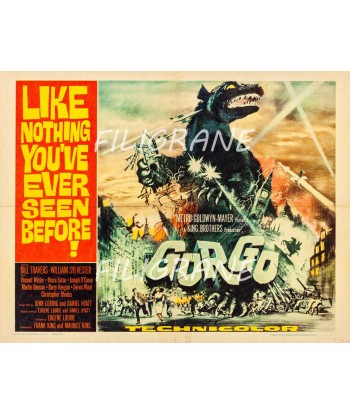 GORGO FILM Roys-POSTER/REPRODUCTION d1 AFFICHE VINTAGE est présent 