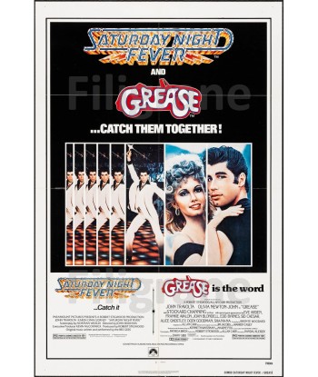 GREASE FILM Rpym-POSTER/REPRODUCTION d1 AFFICHE VINTAGE acheter