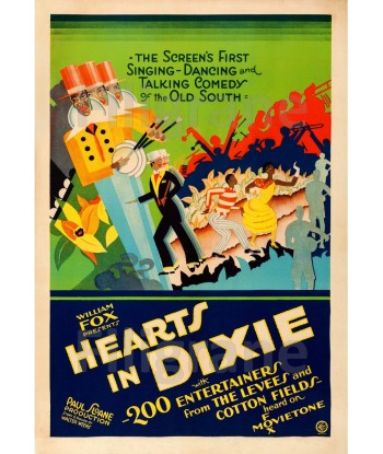 HEARTS in DIXIE FILM Rnvf-POSTER/REPRODUCTION d1 AFFICHE VINTAGE À commander