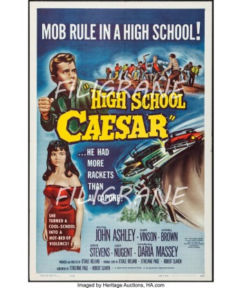 HIGH SCHOOL CAESAR FILM Rkpi-POSTER/REPRODUCTION d1 AFFICHE VINTAGE Comment ça marche