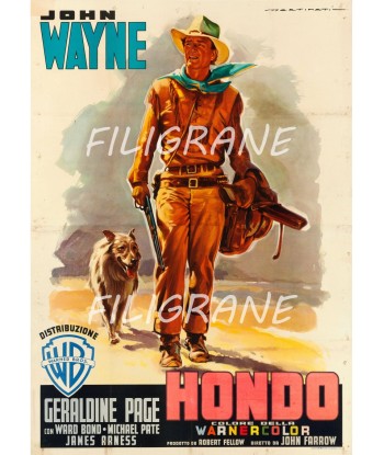 HONDO FILM Rdsh-POSTER/REPRODUCTION d1 AFFICHE VINTAGE de technologie