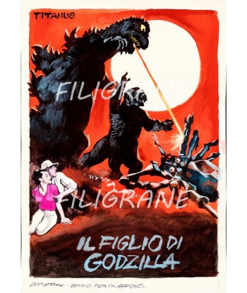 IL FIGLIO di GODZILLA FILM Rrlf-POSTER/REPRODUCTION d1 AFFICHE VINTAGE les ligaments