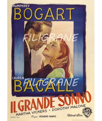 IL GRANDE SONNO FILM Rzne-POSTER/REPRODUCTION d1 AFFICHE VINTAGE Faites des économies