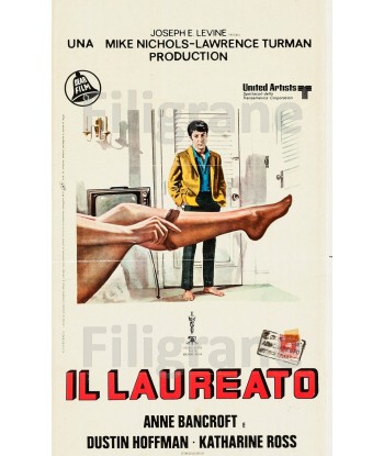 IL LAUREATO FILM Rpbu-POSTER/REPRODUCTION d1 AFFICHE VINTAGE brillant des détails fins