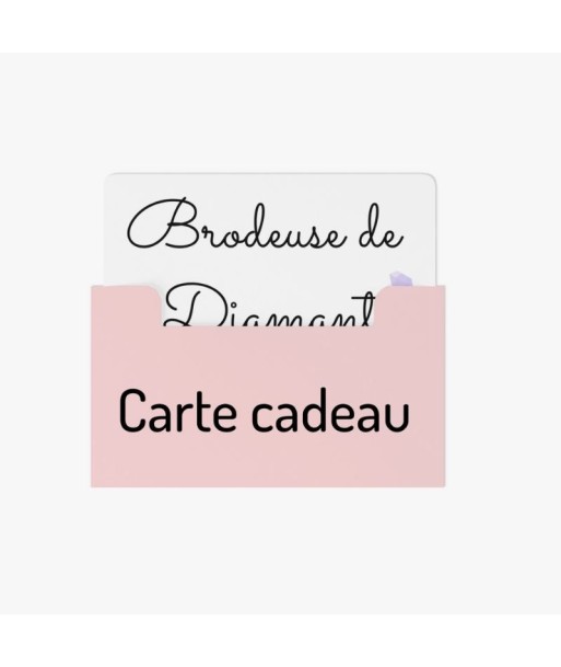 Carte Cadeau Brodeuse De Diamant de votre