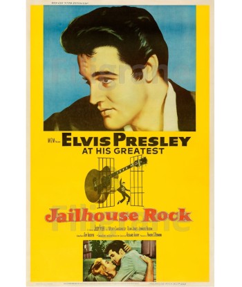 JAILHOUSE ROCK FILM Rbqv-POSTER/REPRODUCTION d1 AFFICHE VINTAGE Venez acheter