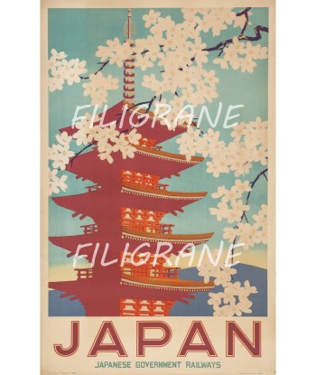 JAPAN RAILWAYS JAPON Rrsn-POSTER/REPRODUCTION d1 AFFICHE VINTAGE vous aussi creer 