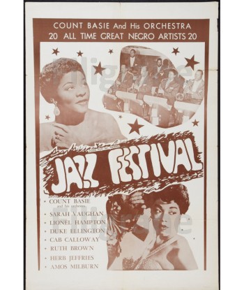 JAZZ FESTIVAL  Runh-POSTER/REPRODUCTION d1 AFFICHE VINTAGE de la marque