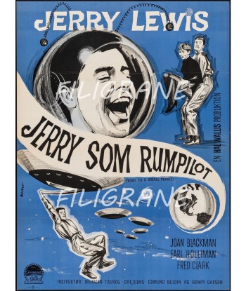 JERRY SOM RUMPILOT FILM Rpsk-POSTER/REPRODUCTION d1 AFFICHE VINTAGE livraison et retour toujours gratuits