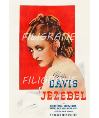 JEZEBEL FILM BETTE DAVIS Rhjp-POSTER/REPRODUCTION d1 AFFICHE VINTAGE acheter en ligne