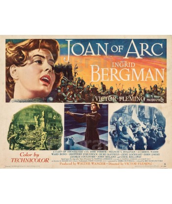 JOAN of ARC FILM Rqdx-POSTER/REPRODUCTION d1 AFFICHE VINTAGE de technologie