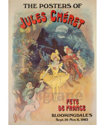 JULES ChéRET EXPO Rtso-POSTER/REPRODUCTION d1 AFFICHE VINTAGE en stock