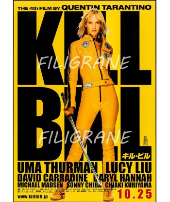 KILL BILL FILM Rkrc-POSTER/REPRODUCTION d1 AFFICHE VINTAGE outlet