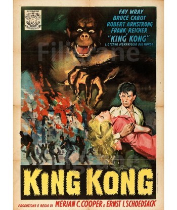 KING KONG FILM Rnoi-POSTER/REPRODUCTION d1 AFFICHE VINTAGE pas cher 