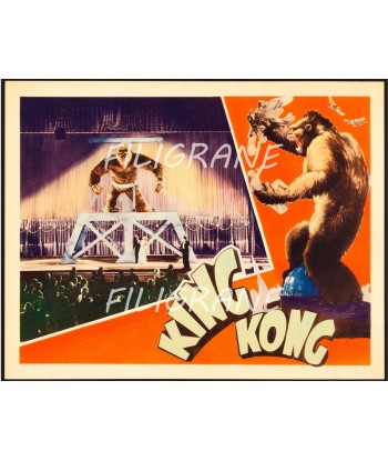 KING KONG FILM Rwrg-POSTER/REPRODUCTION d1 AFFICHE VINTAGE basket pas cher