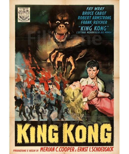 KING KONG FILM Ryci-POSTER/REPRODUCTION d1 AFFICHE VINTAGE Dans la société mordern