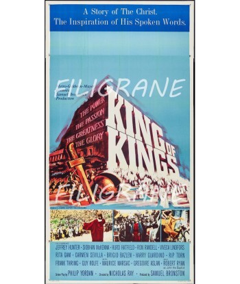 KING of KINGS FILM Rzif-POSTER/REPRODUCTION d1 AFFICHE VINTAGE les ctes