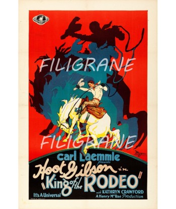 KING of the RODEO FILM Rxcc-POSTER/REPRODUCTION d1 AFFICHE VINTAGE suggérées chez