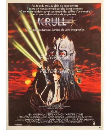 KRULL FILM Rvcf-POSTER/REPRODUCTION d1 AFFICHE VINTAGE hantent personnes