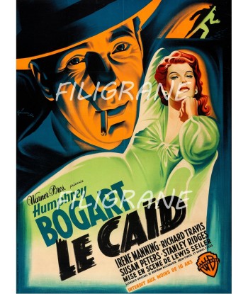 LA CAÏD FILM Rpwn-POSTER/REPRODUCTION d1 AFFICHE VINTAGE ou a consommer sur place