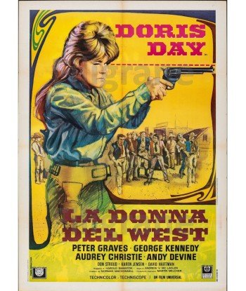 LA DONNA DEL WEST FILM Riej-POSTER/REPRODUCTION d1 AFFICHE VINTAGE de la marque