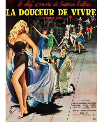 LA DOUCEUR de VIVRE FILM Rcpf-POSTER/REPRODUCTION d1 AFFICHE VINTAGE français