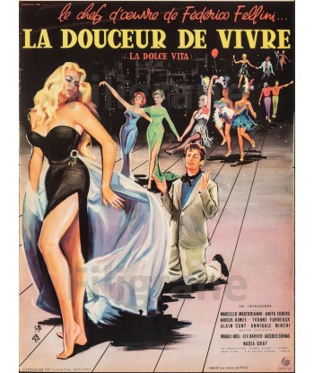 LA DOUCEUR de VIVRE FILM Rfcs-POSTER/REPRODUCTION d1 AFFICHE VINTAGE Pour