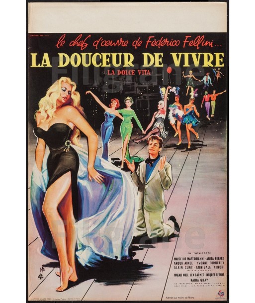 LA DOUCEUR de VIVRE FILM Rmnt-POSTER/REPRODUCTION d1 AFFICHE VINTAGE prix