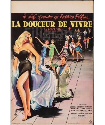 LA DOUCEUR de VIVRE FILM Rnwg-POSTER/REPRODUCTION d1 AFFICHE VINTAGE en linge