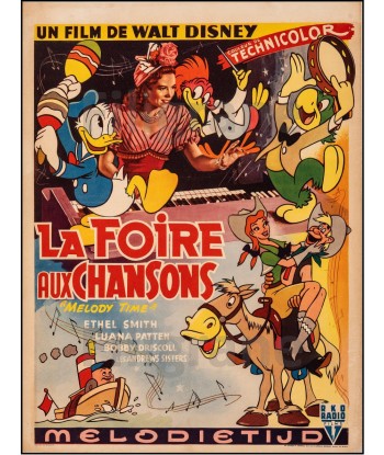 La FOIRE aux CHANSONS FILM Ramm-POSTER/REPRODUCTION d1 AFFICHE VINTAGE Découvrez la collection