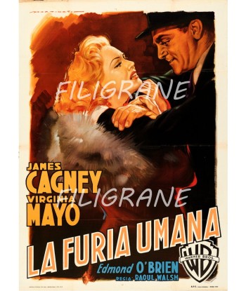 LA FURIA UMANA FILM Ruxu-POSTER/REPRODUCTION d1 AFFICHE VINTAGE sur le site 