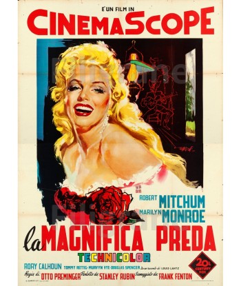 LA MAGNIFICA PREDA FILM Rwgw-POSTER/REPRODUCTION d1 AFFICHE VINTAGE brillant des détails fins