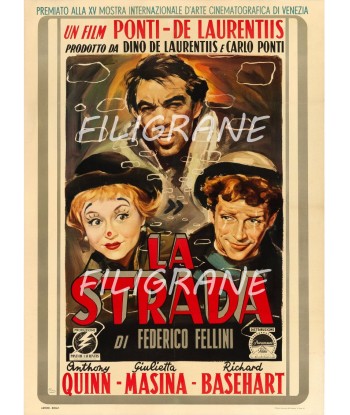 LA STRADA FILM Rxzf-POSTER/REPRODUCTION d1 AFFICHE VINTAGE Comparez et commandez 