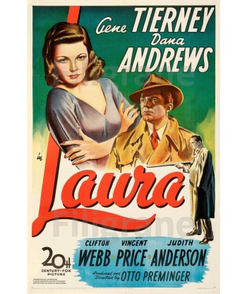 LAURA FILM Ryod-POSTER/REPRODUCTION d1 AFFICHE VINTAGE store