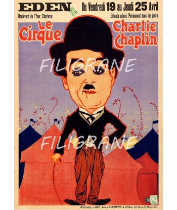 LE CIRQUE FILM CHAPLIN Rtbu-POSTER/REPRODUCTION d1 AFFICHE VINTAGE Voir les baskets