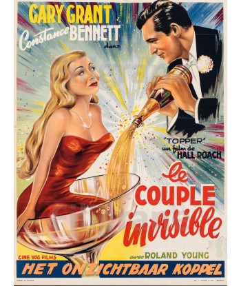 LE COUPLE INVISIBLE FILM Rdfa-POSTER/REPRODUCTION d1 AFFICHE VINTAGE pas cher 