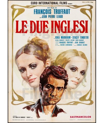 LE DUE INGLESI FILM Rwwm-POSTER/REPRODUCTION d1 AFFICHE VINTAGE en linge