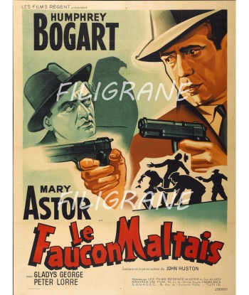 LE FAUCON MALTAIS FILM Rztn-POSTER/REPRODUCTION d1 AFFICHE VINTAGE Vous souhaitez 