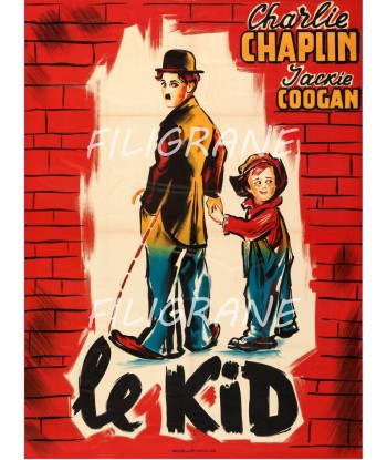 LE KID FILM CHAPLIN Rwdw-POSTER/REPRODUCTION d1 AFFICHE VINTAGE la chaussure